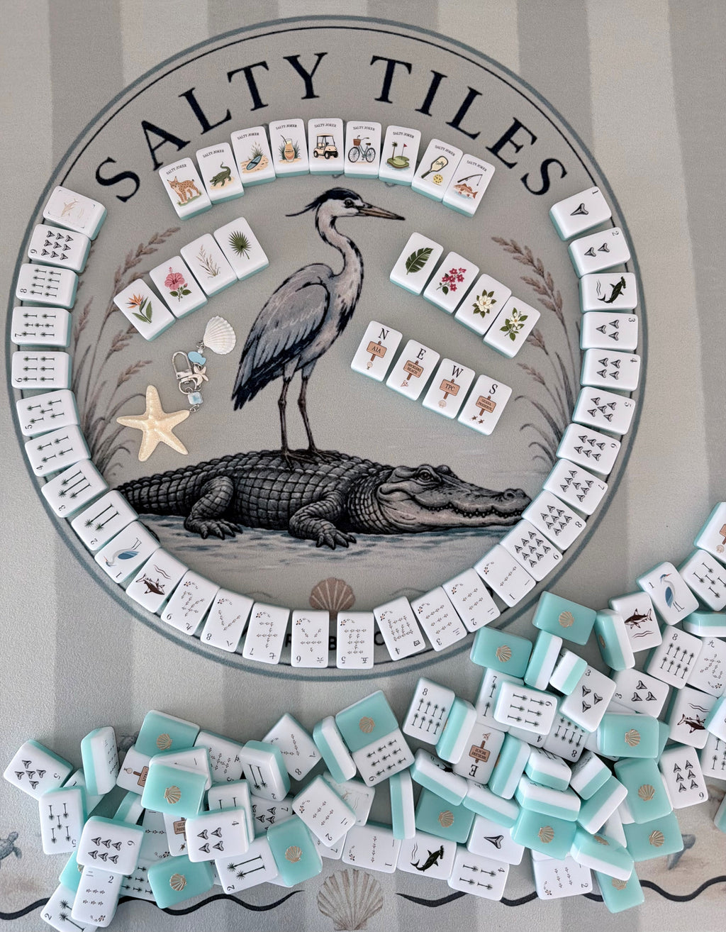 Ponte Vedra Beach Life Mahjong Set