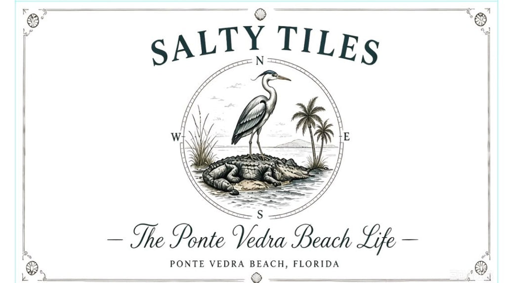 PREORDER NOW OPEN Ponte Vedra Beach Life Mahjong Set | Salty Tiles Collection