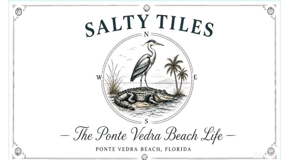 PREORDER NOW OPEN Ponte Vedra Beach Life Mahjong Set | Salty Tiles Collection